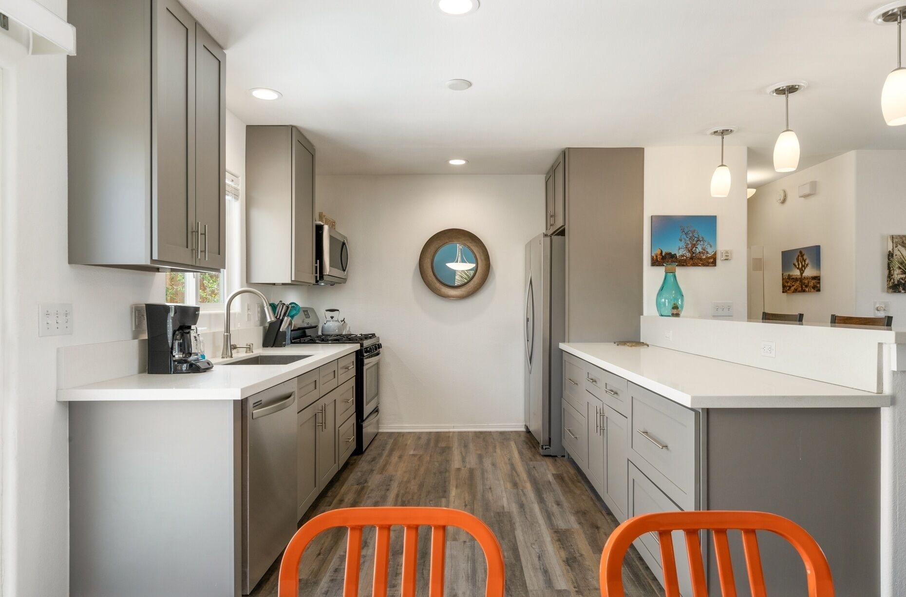 House, 3 Bedrooms | Private kitchen | Fridge, oven, coffee/tea maker