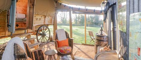 Utsikt fra overnattingsstedet