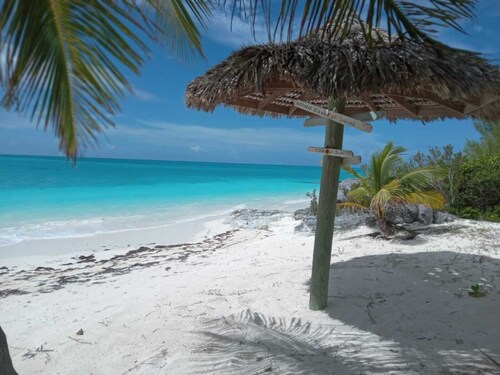 Secluded oceanfront property with private beach