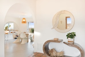 House, 2 Bedrooms | Dining - Terracasa - Hot Tub, Fire Pit, Outdoor Shower & Endless Views 2 Bedroom Home by RedAwning (Yucca Valley)