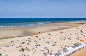 Vlak bij het strand, vissen