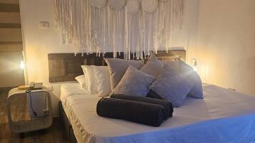 Suite Junior | 3 chambres, draps en coton égyptien, literie de qualité supérieure