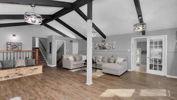 TV connectée, cheminée