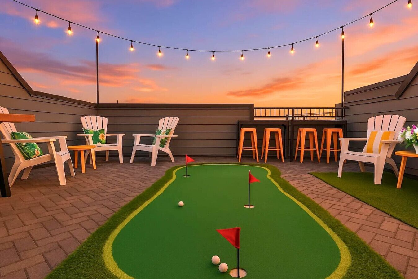 Overnattingsstedets uteområder