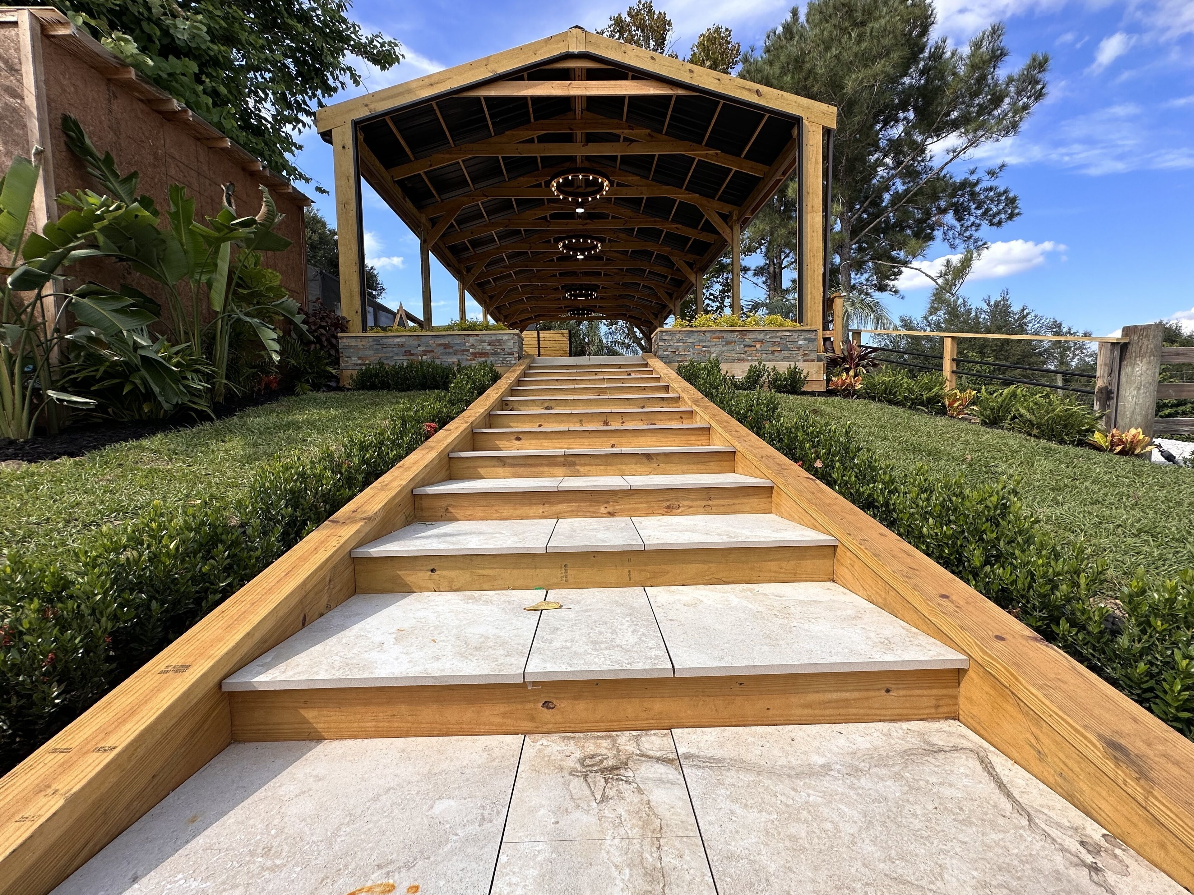 Enceinte de l’hébergement