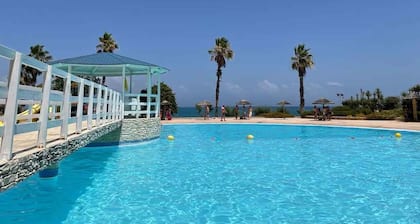 Mobilehome mit Klimaanlage, Terrasse und Pool