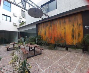 Terrace/patio - HOTEL GOLEN ROSS (Villa Carlos Paz)