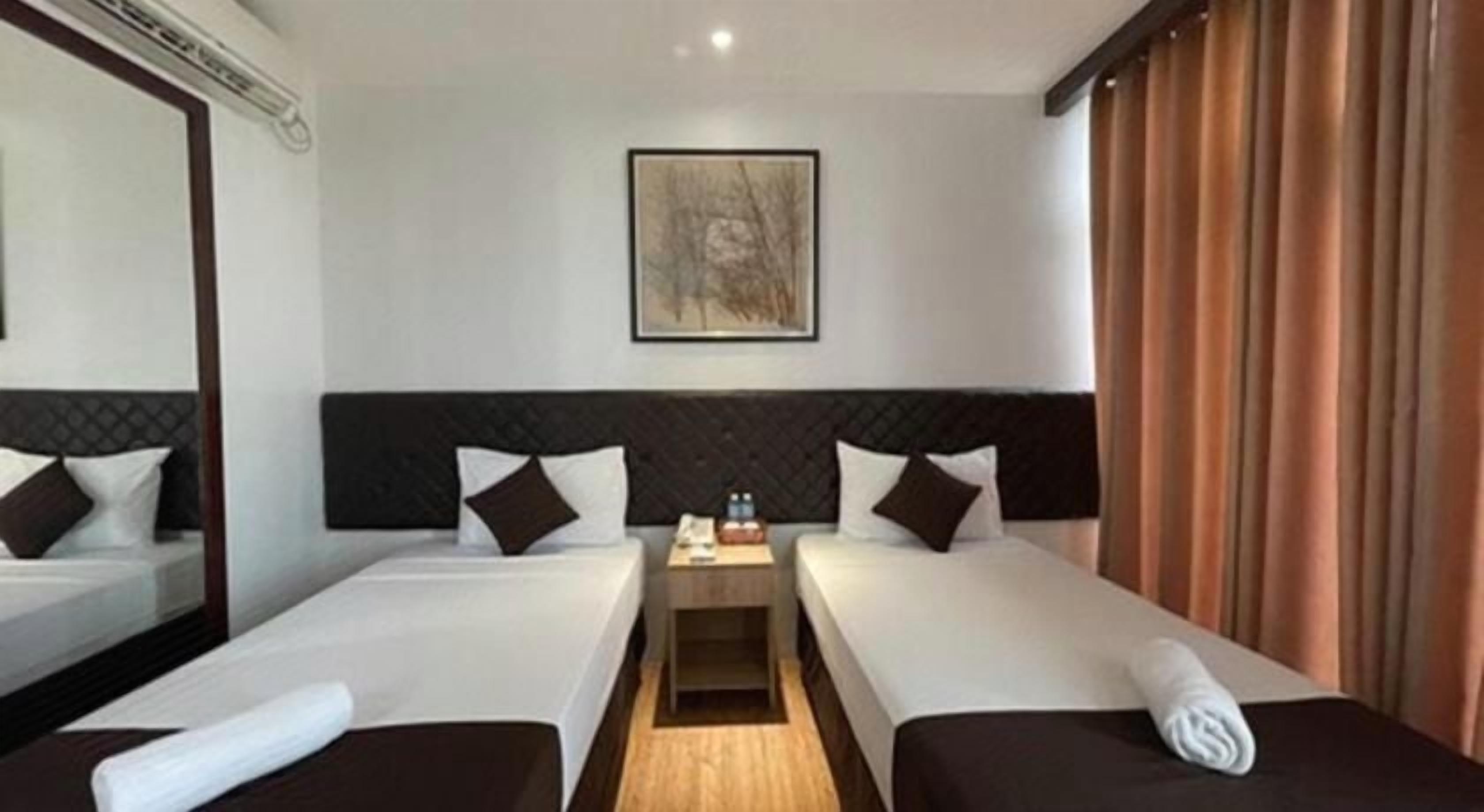Free WiFi, bed sheets