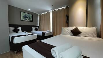Free WiFi, bed sheets