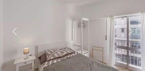 2 habitaciones, escritorio, tabla de planchar con plancha y wifi gratis 