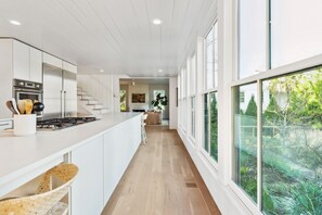 Fridge, microwave, oven, stovetop - Incredible Sullivan's Island Home with Pool - Monthly Rental Only (Sullivans Island)