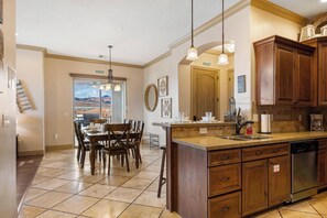 Condo, Multiple Beds, Balcony, Mountain View (Above It All) | Private kitchen | Fridge, microwave, oven, stovetop - Feel Above it All in Utah! (Hurricane)
