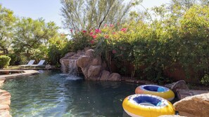 Outdoor pool - Scottsdale Desert Oasis w/ Pool, Putting Green & Outdoor Lounge Sandflower by Avantstay (Phoenix)
