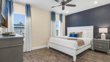 Townhome, Multiple Beds, Patio, Garden View (Caribbean Dreamin) | 3 bedrooms, individually decorated, individually furnished, bed sheets