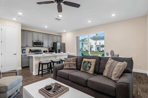 Townhome, Multiple Beds, Patio, Garden View (Caribbean Dreamin) | Living area