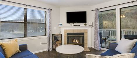 Kondominium, Beberapa Tempat Tidur, akses ke kolam renang (Sparrows Landing) | Area keluarga | Perapian