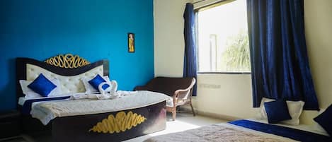 6 dormitoris, caixa forta a l'habitació i planxa i posts de planxar