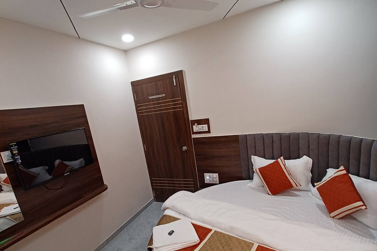 ห้องซูพีเรียดับเบิล | โต๊ะทำงาน, Wi-Fi ฟรี, ผ้าปูที่นอน