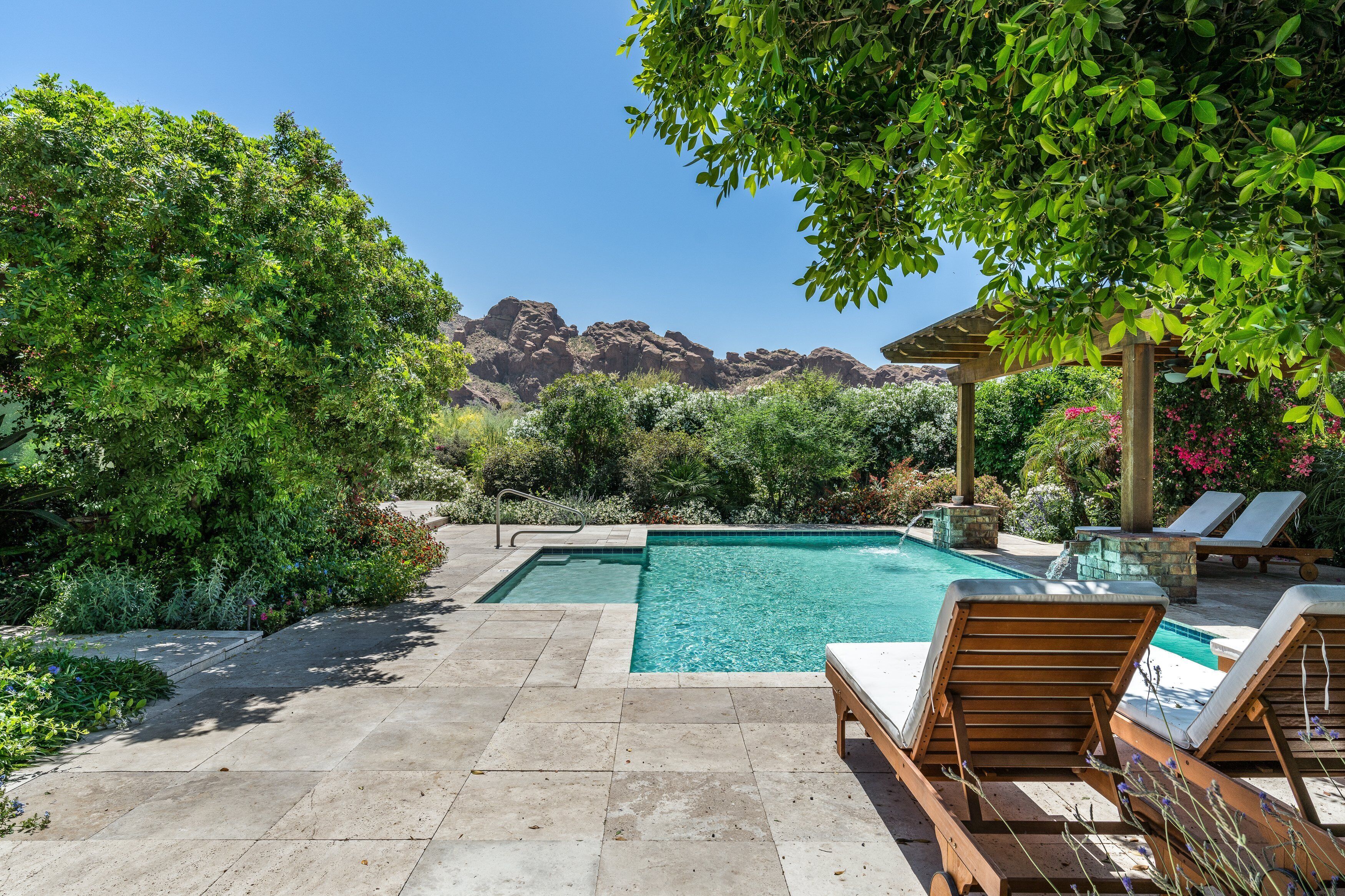 Elite Paradise Valley estate close to golfing, spas, and hiking trails.