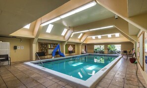 Indoor pool, outdoor pool