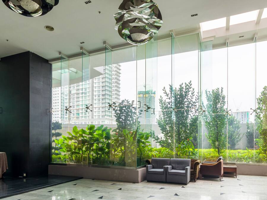 Lobby sitting area