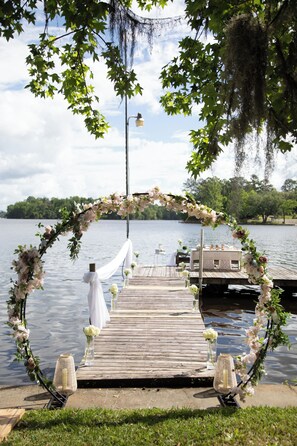 Area per ricevimenti all'aperto