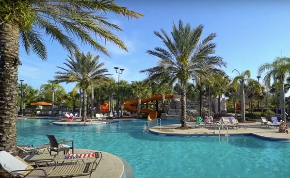 Alberca al aire libre 