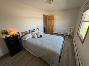 Desk, iron/ironing board, travel cot, free WiFi