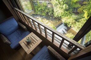 Chambre, non-fumeur, vue sur la montagne (AnnexJapaneseWestern, 9-tatami, 2beds) | Vue de la chambre