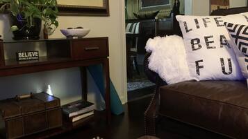 TV connectée, cheminée