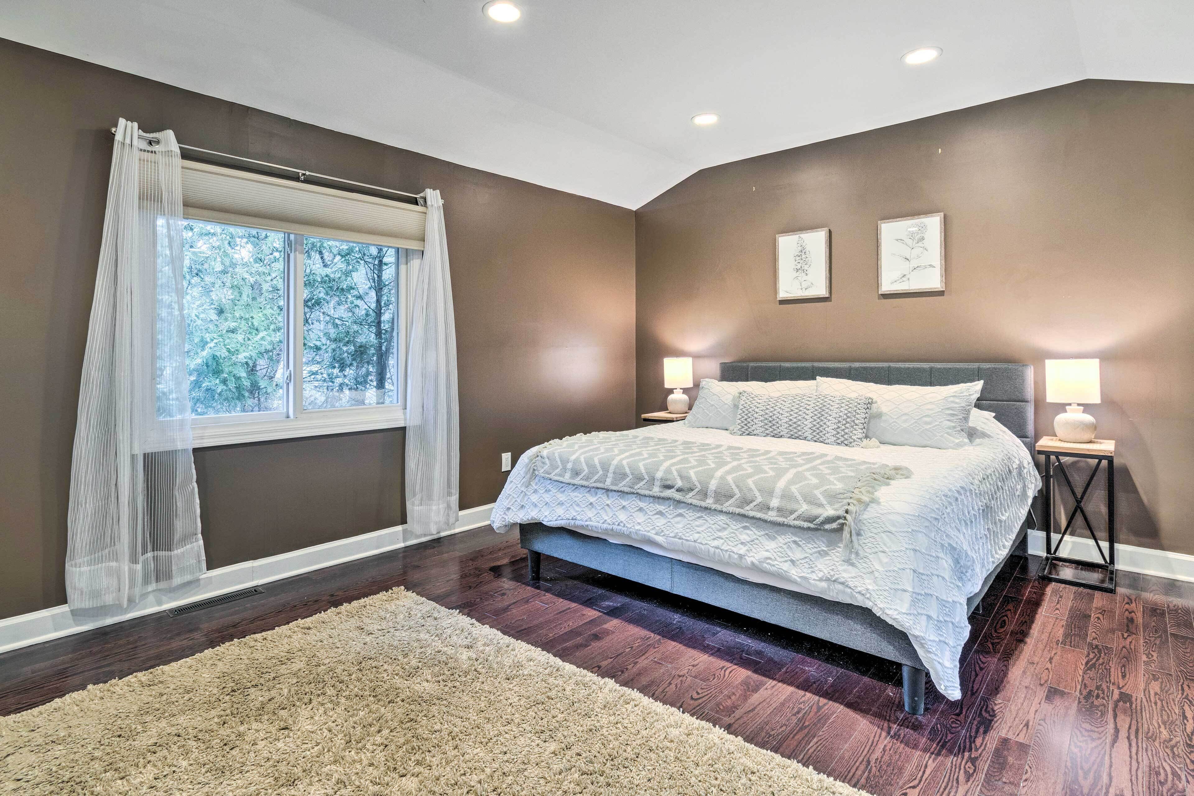 6 Schlafzimmer, Bügeleisen/Bügelbrett, Reisekinderbett