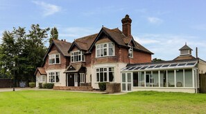 Façade de l’hébergement