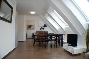 Apartment, 1 Bedroom | Living area | Flat-screen TV - Alga Apartments am Westbahnhof (Vienna)