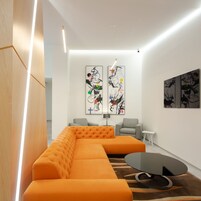 Business Room | Living area | 55-inch LCD TV with digital channels, TV, Netflix