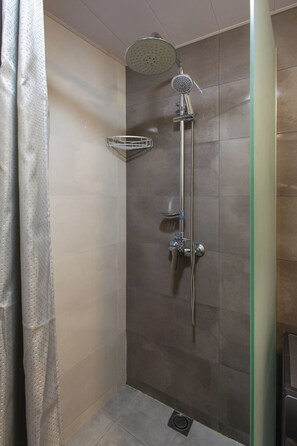 Classic Apartment, 1 Bedroom | Bathroom | Free toiletries, hair dryer, slippers, towels - Stay Inn on Pushkin Street 43 (Yerevan)