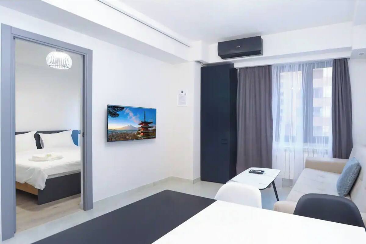 Appartamento Classic, 1 camera da letto | 1 camera, ferro/asse da stiro, Wi-Fi gratuito, lenzuola