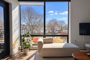 Televisor intel·ligent, llibres i estèreo 