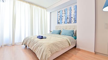 2 chambres, fer et planche à repasser, Wi-Fi, draps fournis