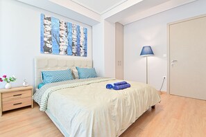 2 chambres, fer et planche Ă repasser, Wi-Fi, literie fournie