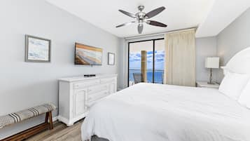 Signature Condo, 3 Bedrooms, Balcony, Beach View