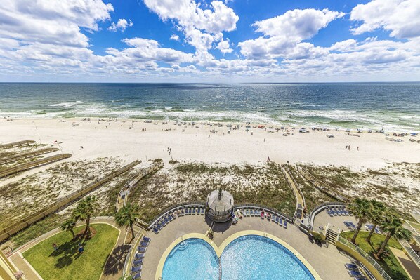 特色公寓客房, 3 間臥室, 陽台, 海灘景觀 | 陽台景觀