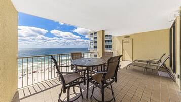 Signature Condo, 3 Bedrooms, Balcony, Beach View | Balcony