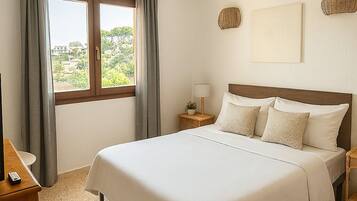 2 slaapkamers, reisbedje, gratis wifi, beddengoed