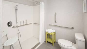 Dusche im Bad