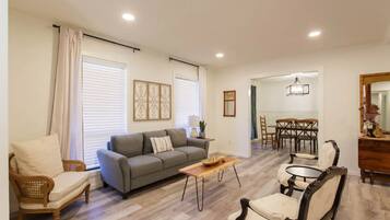 TV connectée, cheminée