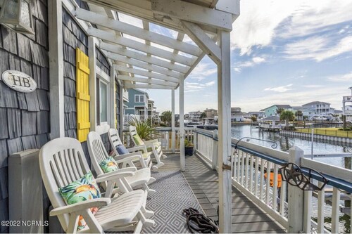 Beach Canal Home with Waterway Views