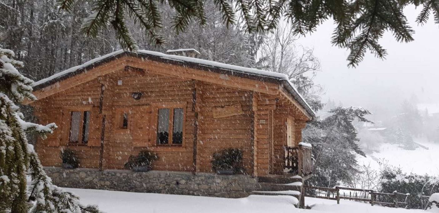 Les Clarines sous la neige