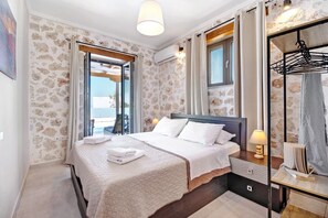 2 slaapkamers, een strijkplank/strijkijzer, gratis wifi, beddengoed