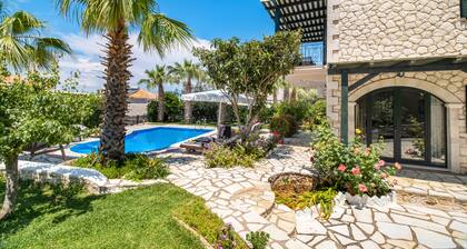 Villa "Evelyn" avec vue sur la mer, piscine privée et Wi-Fi.