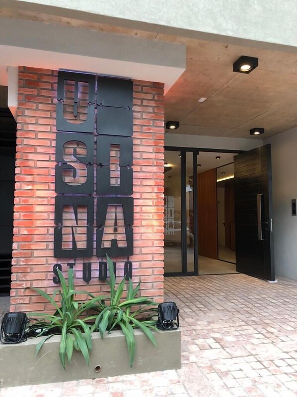 Entrada de la propiedad